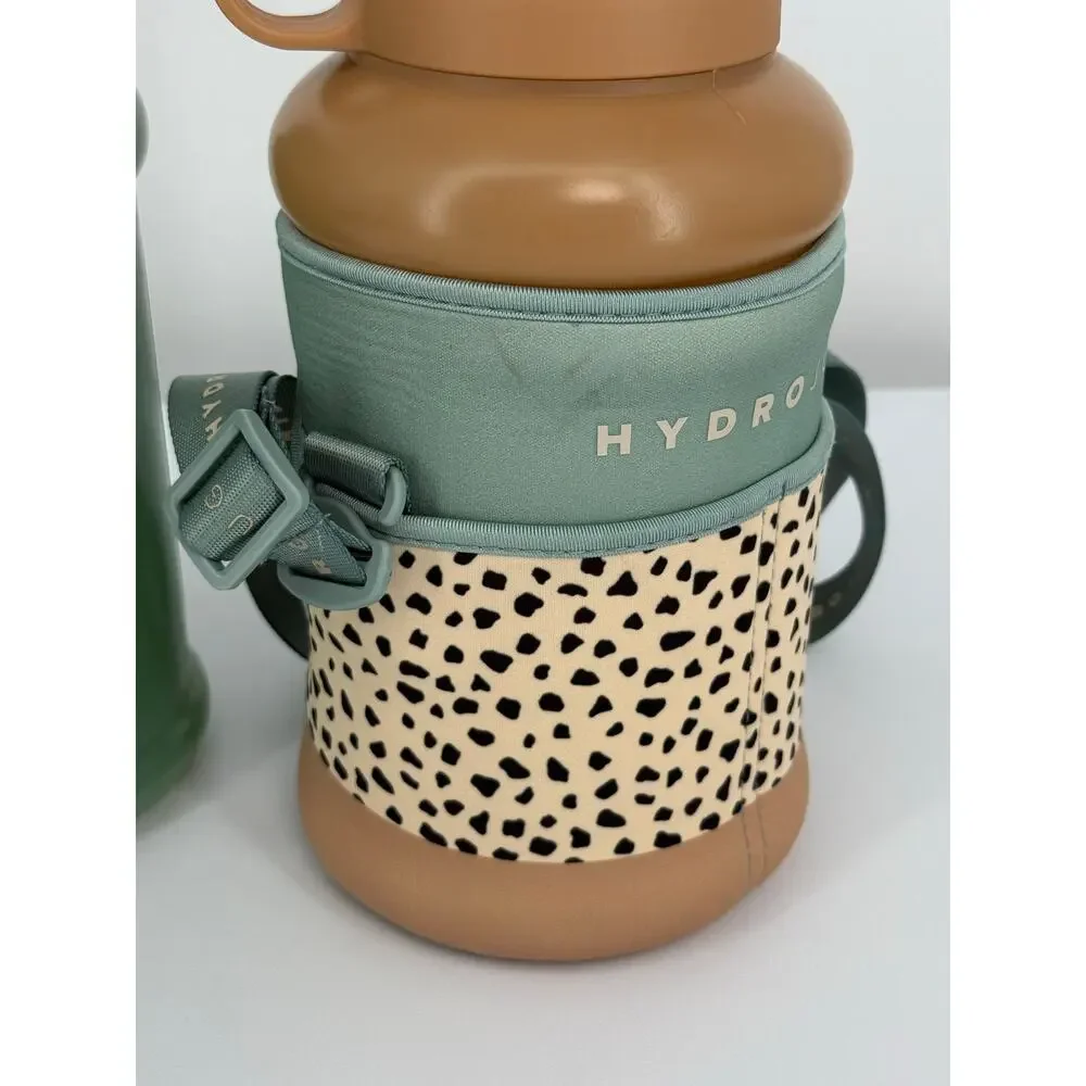 Hydrojug Autumn Hazelnut Leopard Print and Sage Bundle